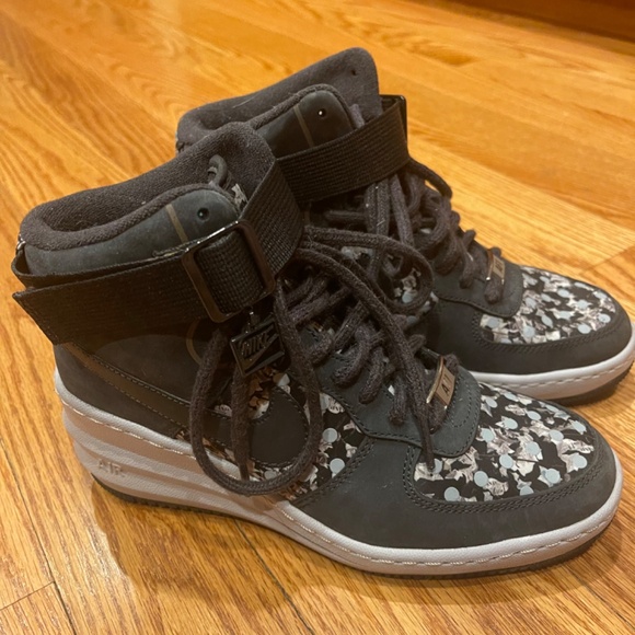 Nike X Lunar Force 1 Sky Hi Women's Liberty - Like New - Picture 3 of 6